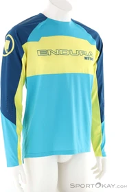 Endura MT500 Burner Lite Trikot langarm blueberry (Herren)