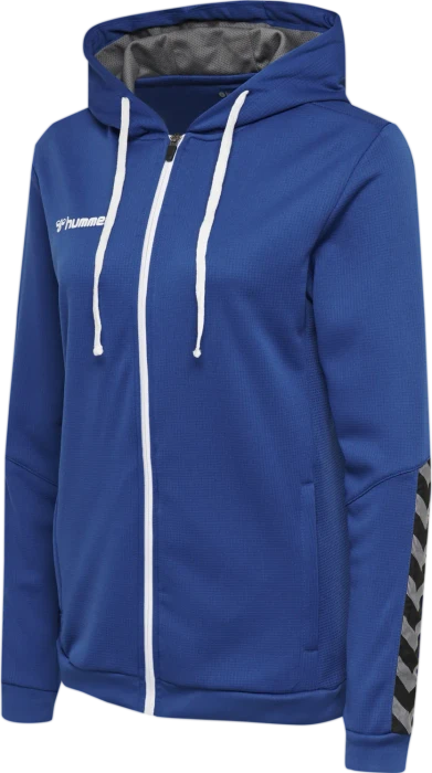 hummel Authentic Poly Zip Hoodie true blue (Damen)