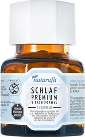 naturafit Schlaf Premium 8-fach Formel Kapseln, 14 Stück