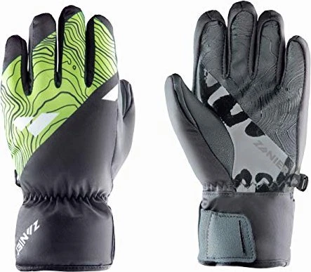 Zanier Sillian.stx Skihandschuhe grün/schwarz (Junior)