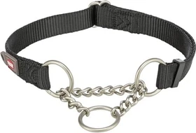 Trixie Premium Zug-Stopp-Halsband, L-XL, schwarz