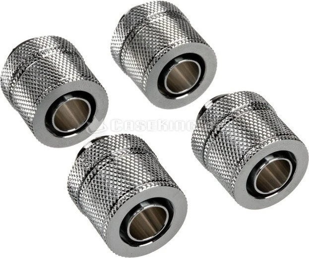 Corsair Hydro X Series XF Softline, Compression Fitting G1/4" auf 13/10mm, chrome, 4er-Pack