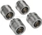 Corsair Hydro X Series XF Softline, Compression Fitting G1/4" auf 13/10mm, chrome, 4er-Pack Vorschaubild