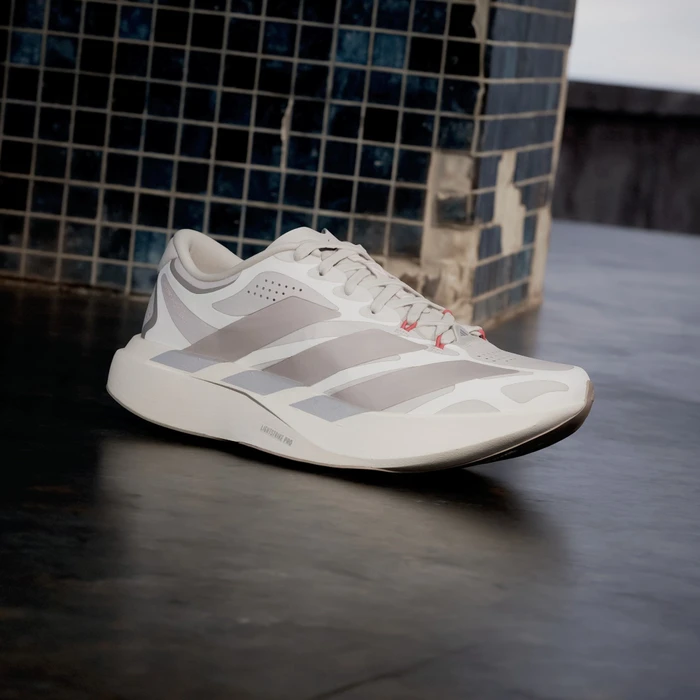 adidas Adizero EVO SL EXO cloud white/haze coral (Damen)
