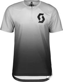 Scott Trail Vertic Zip Trikot kurzarm light grey/black (Herren)