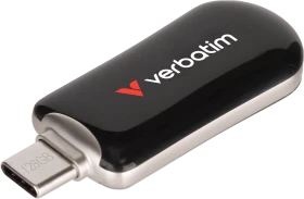 Verbatim Plectra 128GB schwarz, USB-C, USB 3.2 Gen 1×1