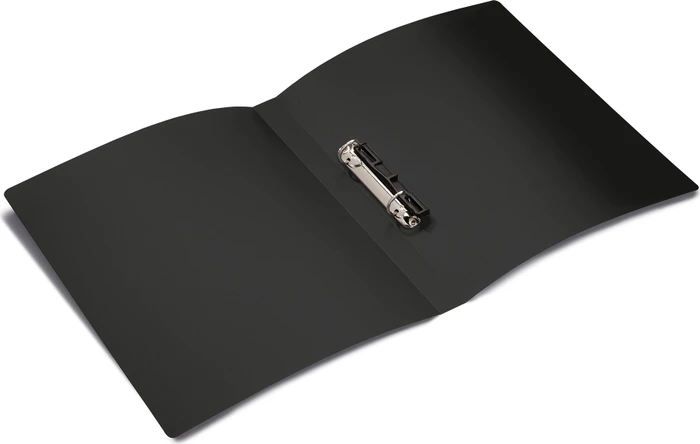 Herma Ringbuch 2-Ring, 25mm, A4, schwarz/transparent, 3er-Pack