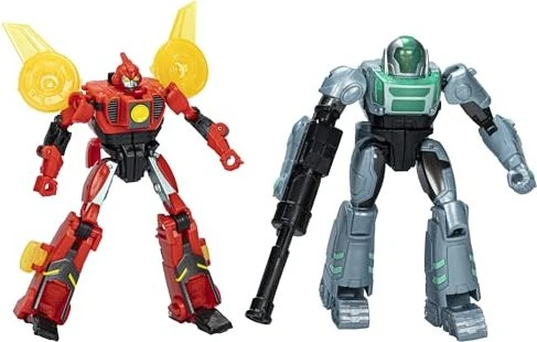 Hasbro Transformers EarthSpark - Cyber-Combiner Terran Twitch und Robby Malto