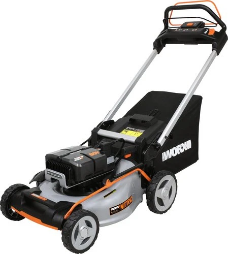 Worx Akku-Rasenmäher inkl. 4 Akkus 4.0Ah