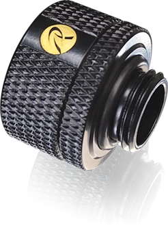 Raijintek Pelias D141806 Fitting G1/4" 14mm, schwarz, 6er-Pack