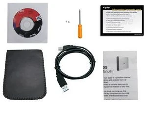 Spire MiniPod schwarz, USB 3.0 Micro-B