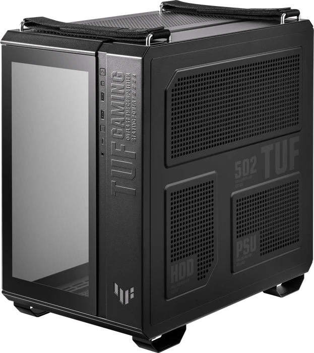 ASUS TUF Gaming GT502 Plus Black, Glasfenster
