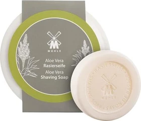 Mühle Rasierseife in Porzellanschale Aloe Vera, 65g