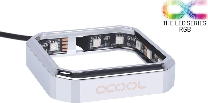 Alphacool Aurora XPX RGB Frame verchromt