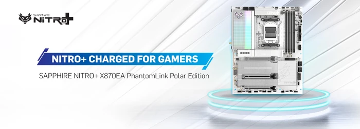 Sapphire NITRO+ X870EA PhantomLink Polar Edition (AMD AM5)