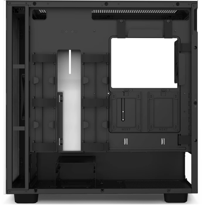 NZXT H7 White/Black, weiß/schwarz, Glasfenster