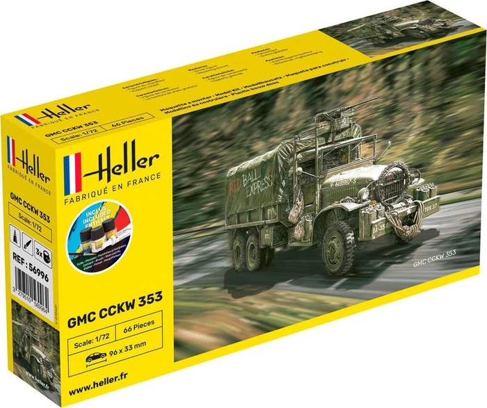 Heller Starter Kit GMC CCKW 352