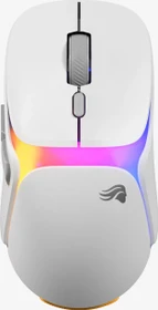 Glorious Model O3 8K Wireless mit Ladestation, weiß, USB/Bluetooth