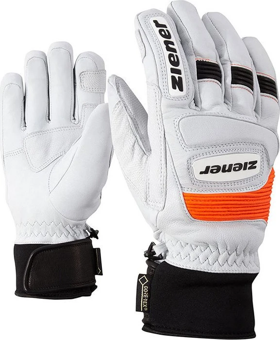 Ziener Guard GTX Gore Grip PR Skihandschuhe weiß