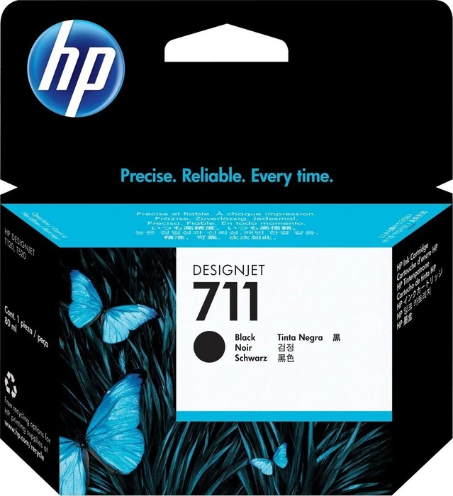 HP Tinte 711 schwarz hohe Kapazität