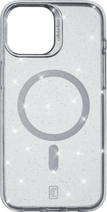 Cellularline Sparkle Mag für Apple iPhone 15 transparent