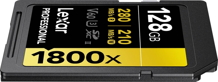 Lexar Professional 1800x Gold Series R280/W210 128GB, UHS-II U3, Class 10, 2er-Pack