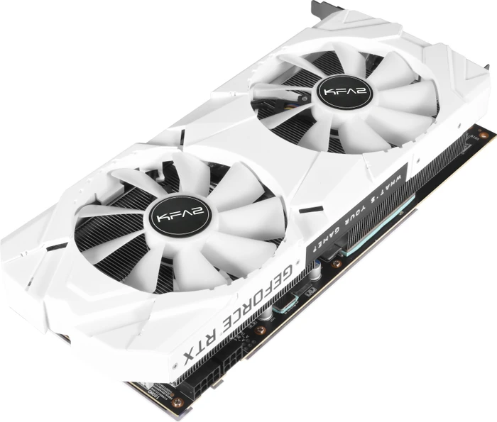 KFA2 GeForce RTX 2070 EX White (1-Click OC), 8GB GDDR6, HDMI, 2x DP