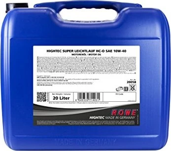 Rowe Hightec Super Leichtlauf HC-O SAE 10W-40 20l