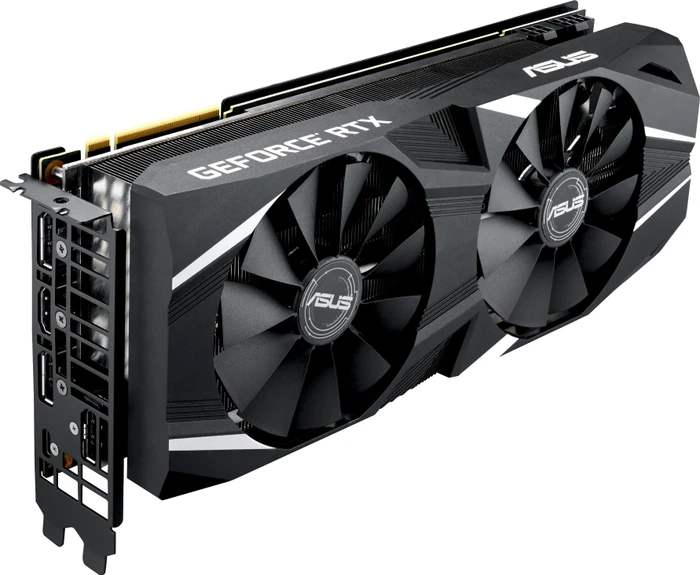 ASUS Dual GeForce RTX 2080 OC, DUAL-RTX2080-O8G, 8GB GDDR6, HDMI, USB-C, 3x DP