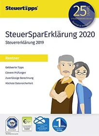 Akademische Arbeitsgemeinschaft SteuerSparErklärung für Rentner & Pensionäre 2020, ESD (deutsch) (PC)