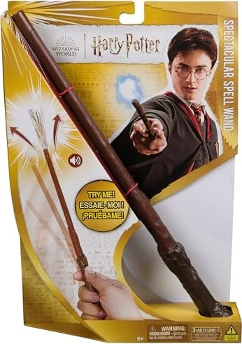 Spin Master Wizarding World Harry Potter Zauberstab mit Vibrationseffekt und Sound