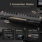 RK Royal Kludge M75 Wireless, grau/schwarz, LEDs RGB, hot-swap, RK RED, USB/Bluetooth, US Vorschaubild
