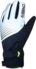 Chiba Waterproof Fahrradhandschuhe silver reflex/schwarz (Junior)