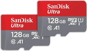 SanDisk Ultra R140 128GB Kit, UHS-I U1, A1, Class 10, 2er-Pack
