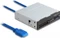 DeLOCK 3.5" 6 Slot + USB-A Multi-Slot-Cardreader, USB 3.0 19-Pin Stecksockel [Stecker] Vorschaubild