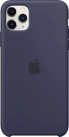 Apple Silikon Case für iPhone 11 Pro Max mitternachtsblau