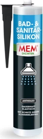 MEM Bad- & Sanitär-Silikon anthrazit, 300ml