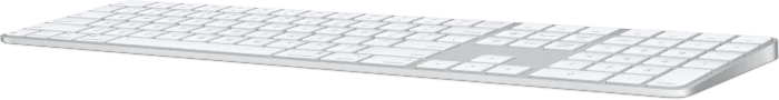 Apple Magic Keyboard mit Touch ID und Ziffernblock für Mac mit Apple Chip (USB-C), weiß/silber, USB/Bluetooth, RU (MXK73RS/A) – Bild 4 von 5