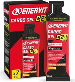 Enervit C2:1 Pro Carbo Gel Orange 420ml (7x 60ml)