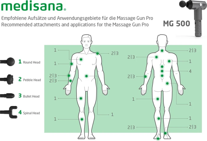 Medisana MG 500 Vibrationsmassagegerät