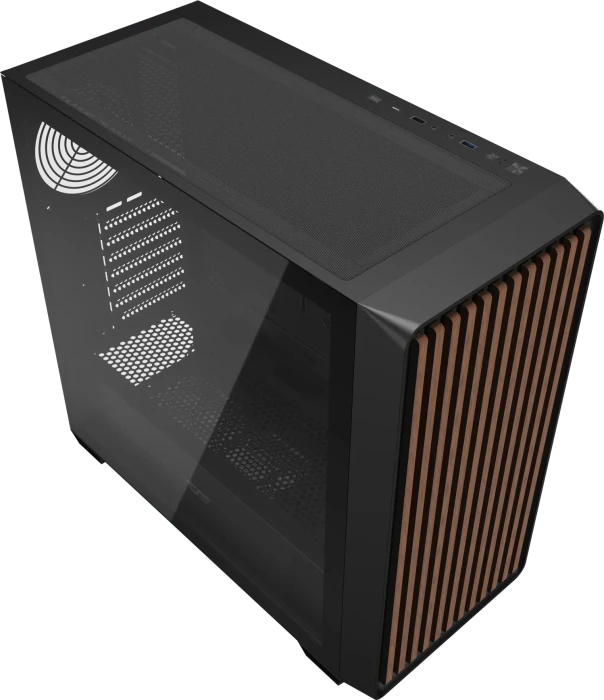 DarkFlash DS900WD Black, Glasfenster