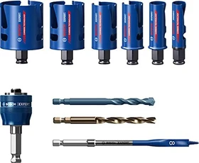 Bosch Professional EXPERT Construction Material Lochsägen-Sortiment, 10-tlg.