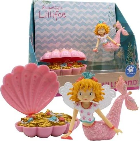 Bullyland Leseecke - Prinzessin Lillifee - Prinzessin Lillifee als Meerjungfrau Geschenkset