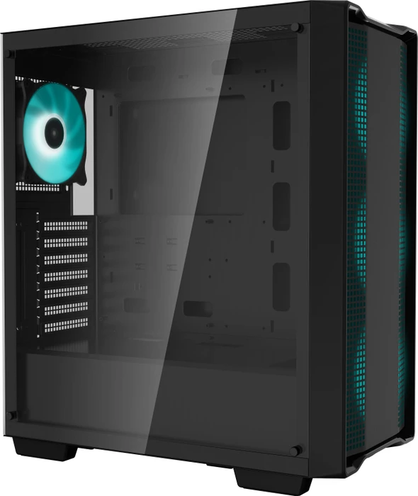 DeepCool CC560, schwarz, Glasfenster