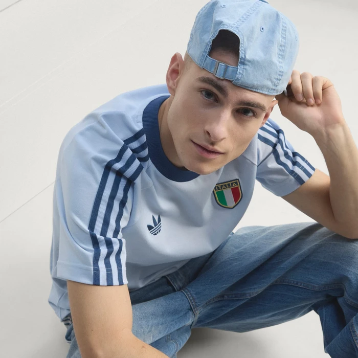 adidas Italien Originals 2026 Shirt kurzarm aeroblue (Herren)