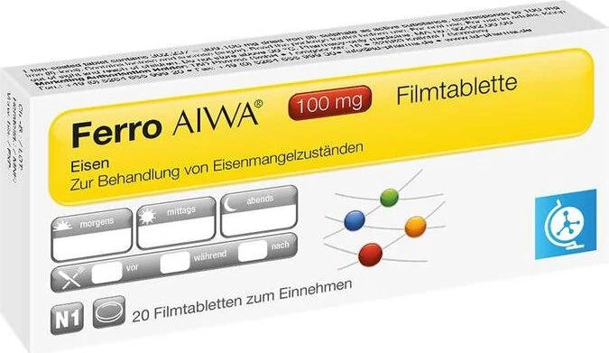 FERRO AIWA 100mg Filmtabletten