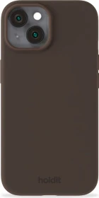 Holdit Silicone Case für Apple iPhone 15 Chocolate