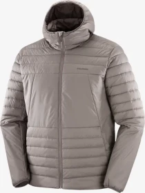 Salomon RFLX Hooded Funktionsjacke iron (Herren)