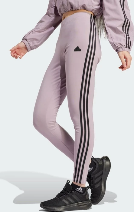 adidas Future Icons 3-Streifen Hose lang preloved fig (Damen)