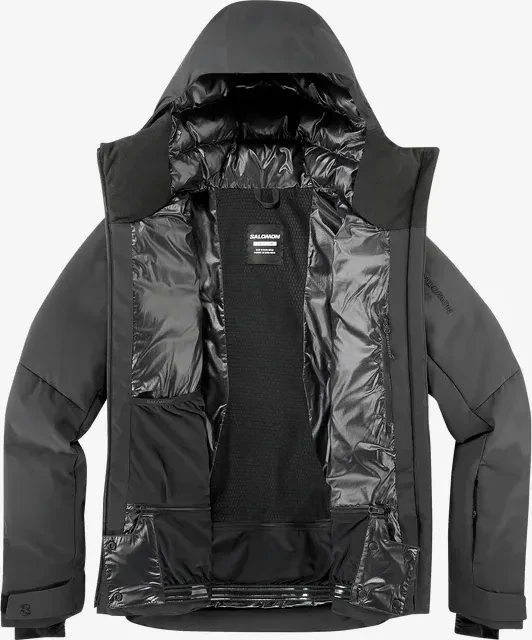 Salomon Alpenflow Down Skijacke deep black (Damen)